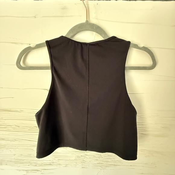 Gymshark Everyday Contour Racer Tank | Black | Size Small (S) - Picture 5 of 5